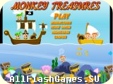Flash игра Monkey Treasures